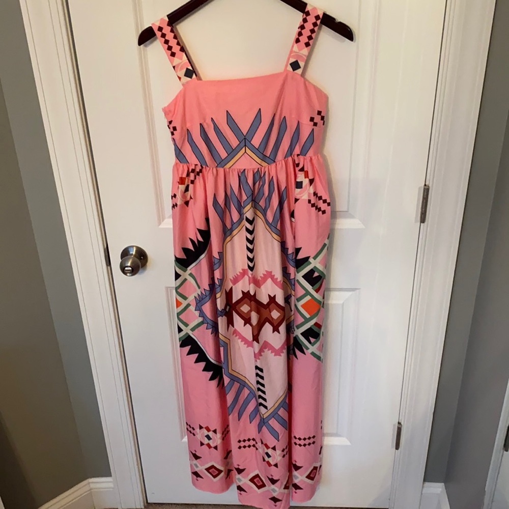 Pink Art Deco Instagram Dress